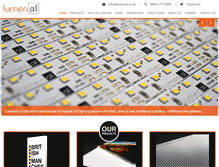 Tablet Screenshot of lumenal.co.uk